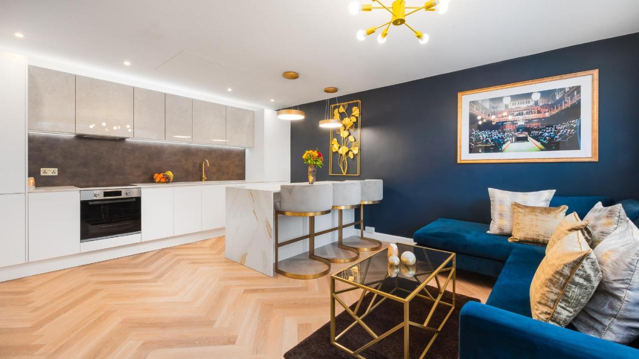 London'S Modern Nuance Apartment - Battersea Luaran gambar